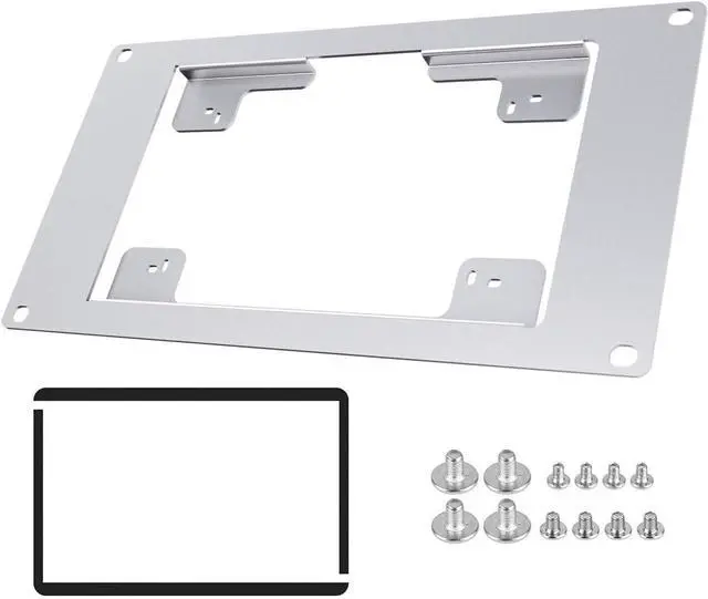 Main image of HomeRack 7inch DSI Display Mounting Panel for Raspberry Pi Official 7inch Touch Displays, 3U Mounting Space @(HomeRack 7inch DSI Display Mount 3U)