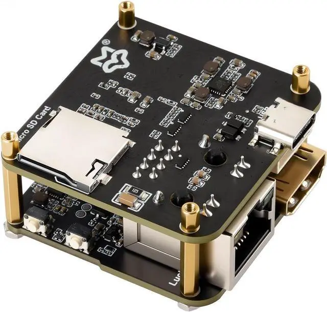 Main image of Luckfox PicoKVM, Compact IP KVM Remote Management Tool, Supporting 1920×1080@60fps HDMI Video Input and HID Signal Output for Efficient Device Control @(Luckfox PicoKVM Base)
