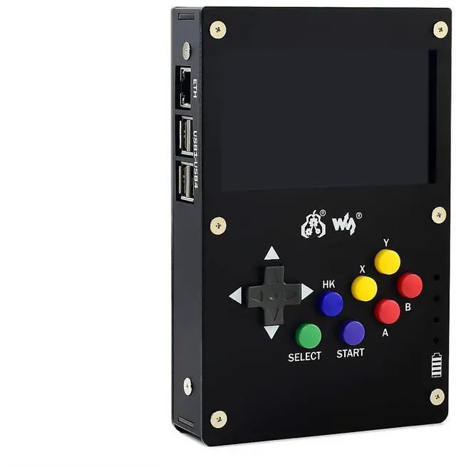 Main image of Classic Handheld Portable Video Game Console Kit with 4.3inch IPS Screen Display and for Raspberry Pi 4 Model B Inside - GamePi43-Pi4B @