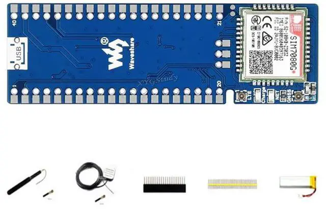 Main image of SIM7080G NB-IoT/Cat-M(eMTC) / GNSS Positioning Module for Raspberry Pi Pico Global Band Support @(Pico-SIM7080G-Cat-M/NB-IoT)