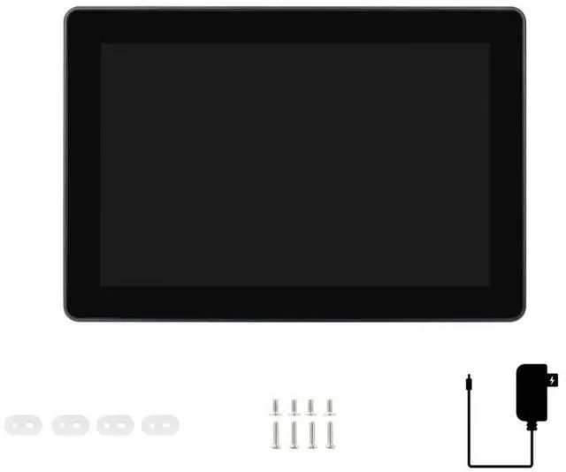 Main image of Industrial HMI All-in-one 10.1inch Touch Display Compatible with Raspberry Pi 5 (Included), Supports Dual 4K HDMI Output, 10-Point Touch, Aluminum Alloy Case @(PI5-HMI-101D)