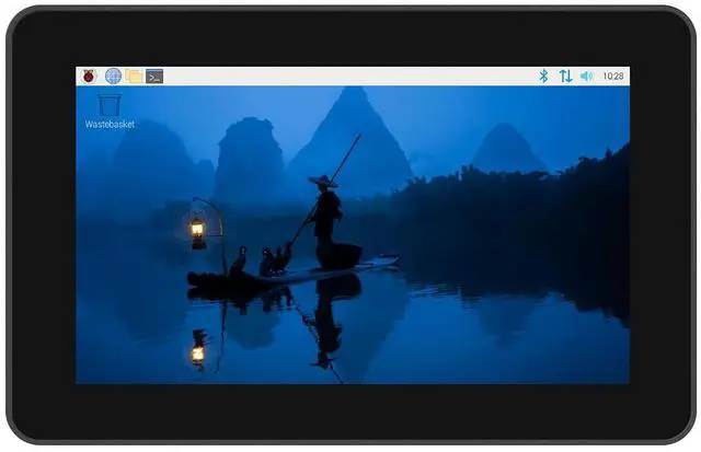 Main image of 7inch 720×1280 Industrial HMI All-in-one Touch Display for Raspberry Pi 5, Supports Dual 4K HDMI Output, 10-Point Touch, Optical Bonding, Aluminum Alloy Case (PI5-HMI-7A)