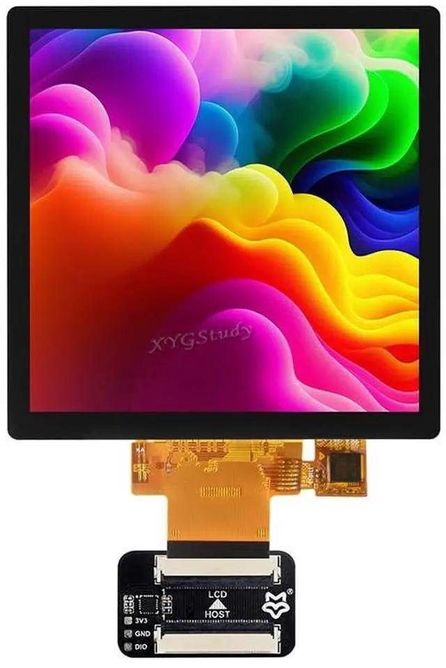 Main image of 4inch IPS Capacitive Touch Display Compatible with Luckfox Pico Ultra and Ultra W Development Board, RGB Communication Interface @(LF40-480480-ARK)