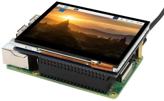 Main image of 3.5inch IPS 640×480 Display LCD DPI Interface Capacitive Touch Screen Supports Raspbian Kali for Raspberry Pi 4 3 Model B B+ Zero W etc @