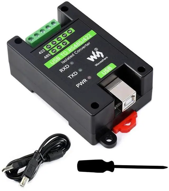 Main image of USB to RS485/422 Converter Onboard FT232RL and SP485EEN Chip, Galvanic Isolated Converter with Multiple Protection, Support Win11/10/8.1/8/7/XP, Mac, Linux, Android, Wince, etc