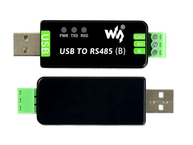 Alt view image 2 of 7 - Industrial USB to RS485 Converter Adapter with Original CH343G and SP485EEN, Built-in Lightningproof Tube, Resettable Fuse, ESD and TVS Protection Circuits, up to 1.2km RS485 Transmission Distance