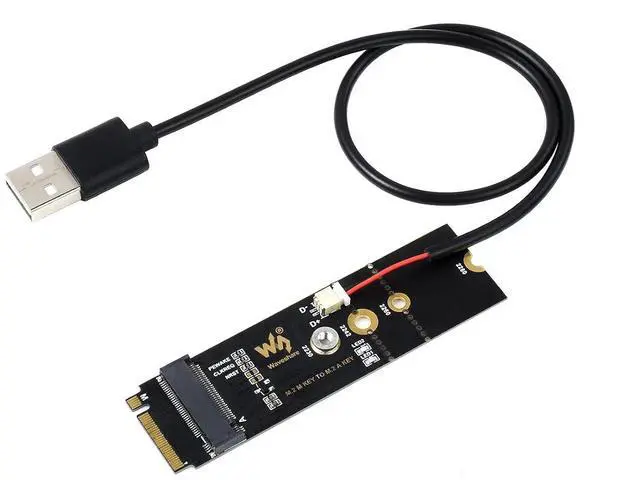 Main image of M.2 M Key to A Key Adapter for PCIe Devices, Support M.2 (A Key) 2230/2242 to M.2 (M Key) 2260/2280, Support USB Conversion