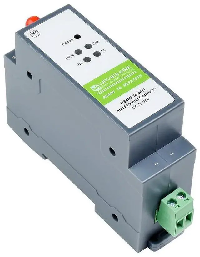 Main image of RS485 to WiFi/Ethernet Serial Server, Modbus MQTT Gateway, Rail-Mount, Compact Size, Industrial Gateway, Motherboard, Mini ITX
