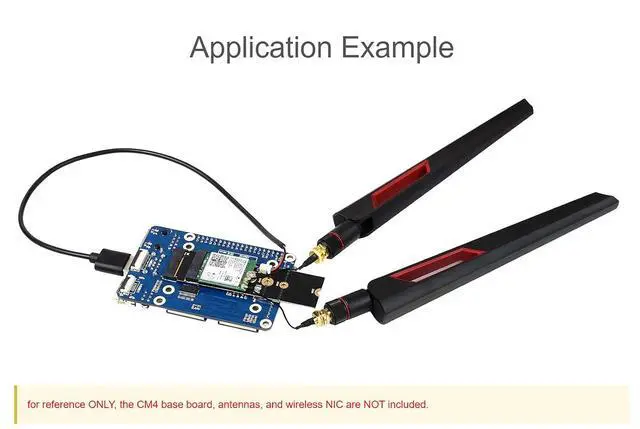 Alt view image 6 of 7 - M.2 M Key to A Key Adapter for PCIe Devices, Support M.2 (A Key) 2230/2242 to M.2 (M Key) 2260/2280, Support USB Conversion