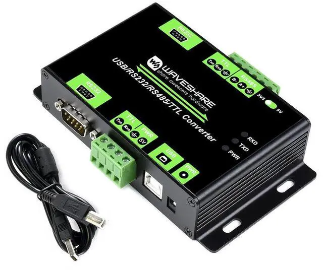 Main image of USB/RS485/RS232/TTL Converter Industrial Isolated Multibus Converter Support USB/RS232/TTL to RS232/485/TTL, Built-in Multi Protection Circuits, Fast Communicating, Better Compatibility