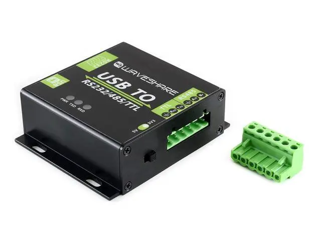 Alt view image 5 of 7 - USB to RS232/RS485/TTL Interface Converter Industrial Isolated Converter with Original FT232RL Inside, 300-921600bps Baudrate Onboard Power Isolation, ADI Magnetical Isolation