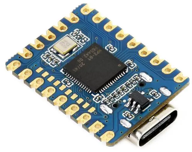 Main image of RP2040-Zero Pico-Like MCU Development Board Based on Raspberry Pi RP2040 Microcontroller Chip, Dual-core Arm Processor, Multi-Function GPIO Pins, USB-C Connector, Tiny Size Easy Integration