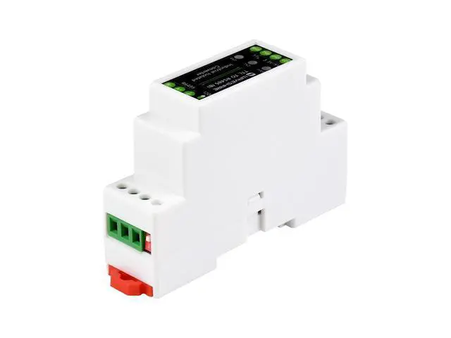 Alt view image 2 of 7 - TTL to RS485 Serial Converter Galvanic Isolated TTL to RS485 Serial Server, 600W Lightningproof & Anti-Surge, Multi-Isolation Protection, Rail-Mount Support