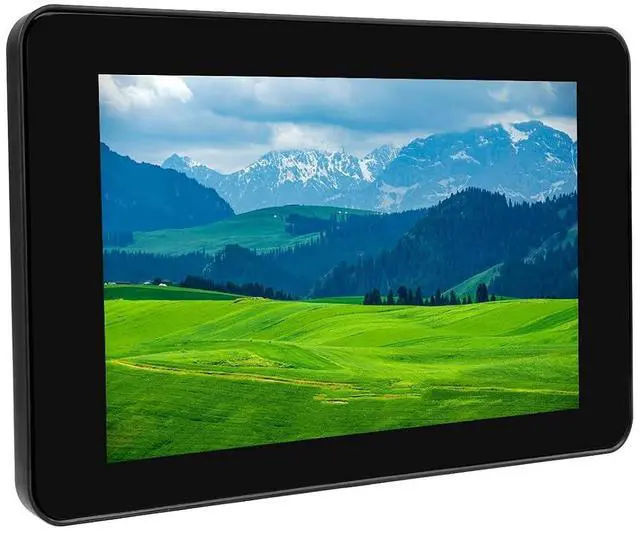 Main image of 7 Inch DSI LCD Screen with Case for Raspberry Pi 4B, 800×480 Capacitive Touch Screen Monitor Support Raspbian/Ubuntu/Kali/Win 10 IoT