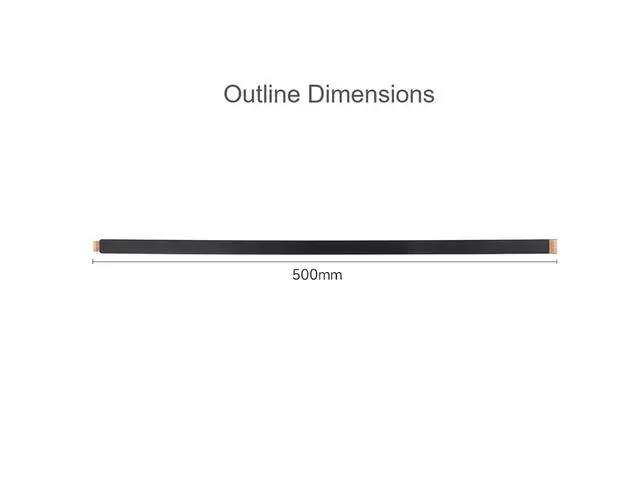 Alt view image 6 of 7 - DSI FPC Flexible Cable for Raspberry Pi 5, 22Pin to 15Pin Pi5 Display Cable Suitable for DSI Display Screens, More Stable Signal Transmission (500mm)