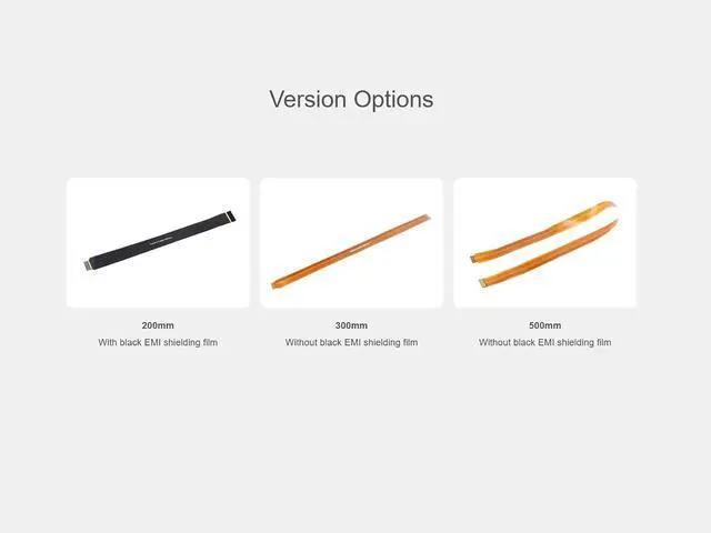 Alt view image 3 of 7 - CSI FPC Flexible Cable for Raspberry Pi 5, 22Pin to 15Pin Pi5 Camera Cable Suitable for CSI Camera Modules, More Stable Signal Transmission (300mm)