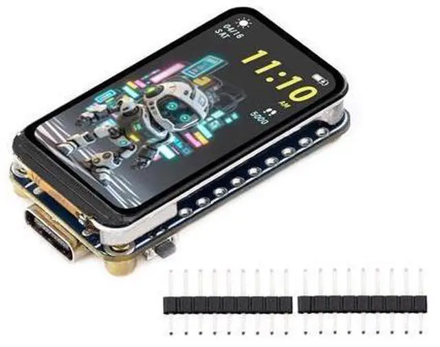Main image of RP2350 1.47inch LCD Display Development Board Based on Raspberry Pi RP2350 Microcontroller, with Onboard 1.47inch LCD 172×320 Pixels 262K Color Display, Colorful RGB LED, etc., Type-C USB Port
