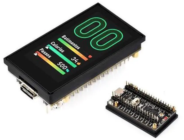 Main image of ESP32-C6 1.9inch Touch LCD Display Development Board, 170x320 Pixels, 262K Color, 160MHz Running Frequency RISC-V Single-Core Processor, WF-i 6 & BLE, ESP32 with Display,Compatible with Pico Header