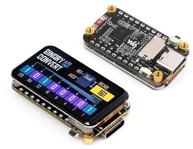 Main image of ESP32-C6 1.47inch Display Development Board,172×320, 262K RGB Color, 262K Color, 160MHz Running Frequency Single-core Processor, Support W-iF-i & BLE, with Colorful RGB LED, ESP32 with Display