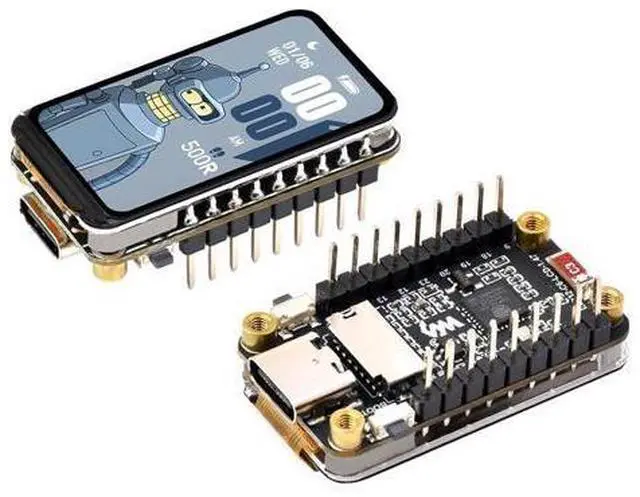 Main image of ESP32-C6 1.47inch LCD Display Development Board, ESP32 with 1.47inch Screen 172×320 Pixels 262K Color Display, with RGB LED, Support 2.4GHz Wi-Fi 6 & Bluetooth 5 (with Pinheader)