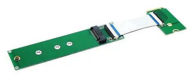 Main image of M.2 NVME 2230 to 2280 Extender,NGFF M-Key PCIe SSD 2242 to 2280 Extention Card with Anti-electromagnetic Foiled Cable 10CMS