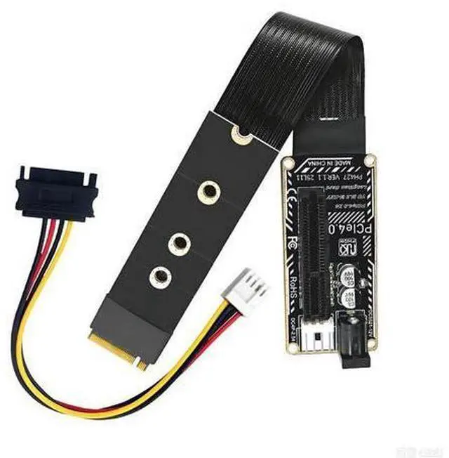 Main image of xiwai NGFF M.2 NVMe M-Key Extender to PCI-E X1 X4 X8 X16 Flexible Cable Graphics Card Extension PCBA Adapter PCI-Express for M2 2260 2280