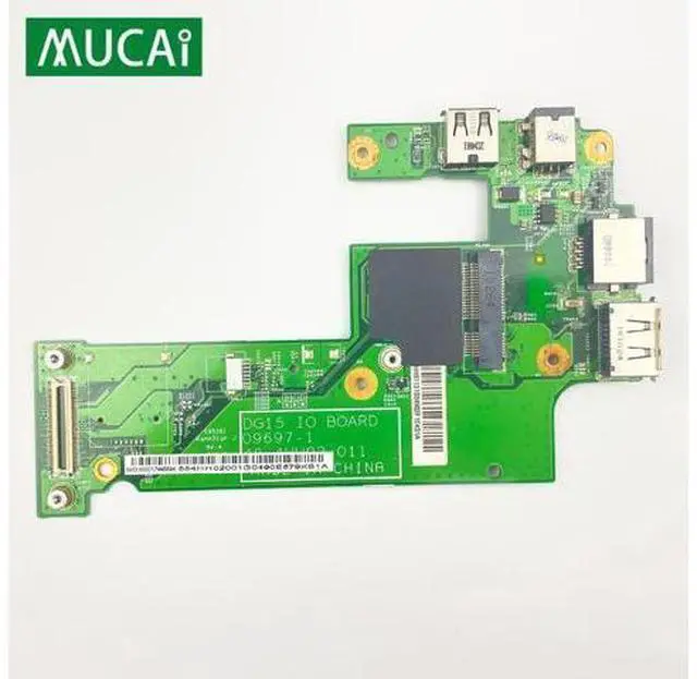 Main image of For Dell Inspiron 15R N5010 laptop IO USB DC Jack DC-IN Power Adapter WLAN Network card Board DG15 IO 09697-1 48.4HH02.011