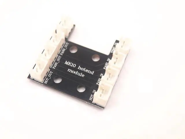 Main image of Funssor MK7/MK8/MK9 hotend module board connect to fan heater cartridge thermistor sensor for Reprap i3 3D printer