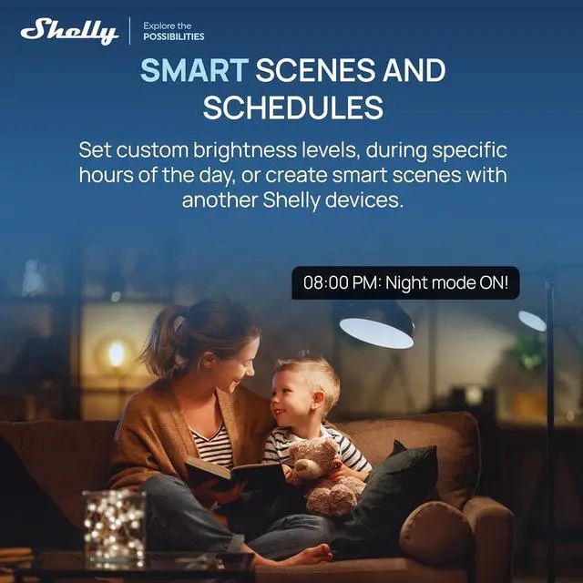 Alt view image 7 of 7 - Shelly Dimmer Gen4 US UL, WiFi, Matter, Bluetooth, Zigbee Smart Dimming, Compatible with Matter, Home Assistant, Alexa, Google Home, HomeKit, Support LED Strips & Lamps, No Hub Required, Easy Control