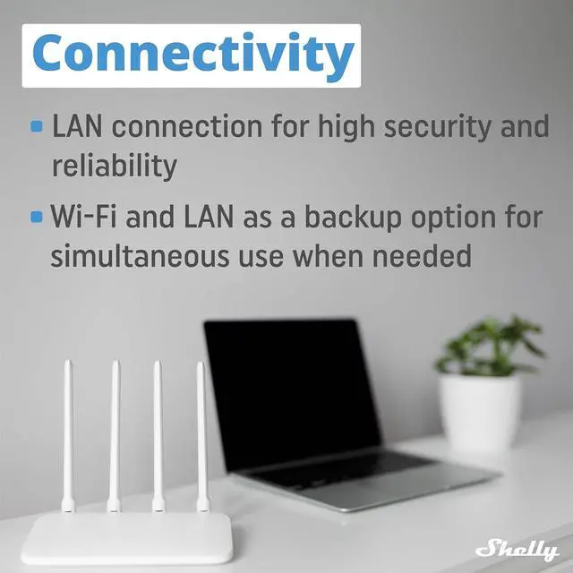 Alt view image 3 of 7 - Shelly Pro 3 | Wi-Fi & LAN, 3-Channel Smart Relay | Home & Facility Automation | Compatible with Alexa & Google Home | iOS Android App | Lights Automation | Controller for Motorized Valve