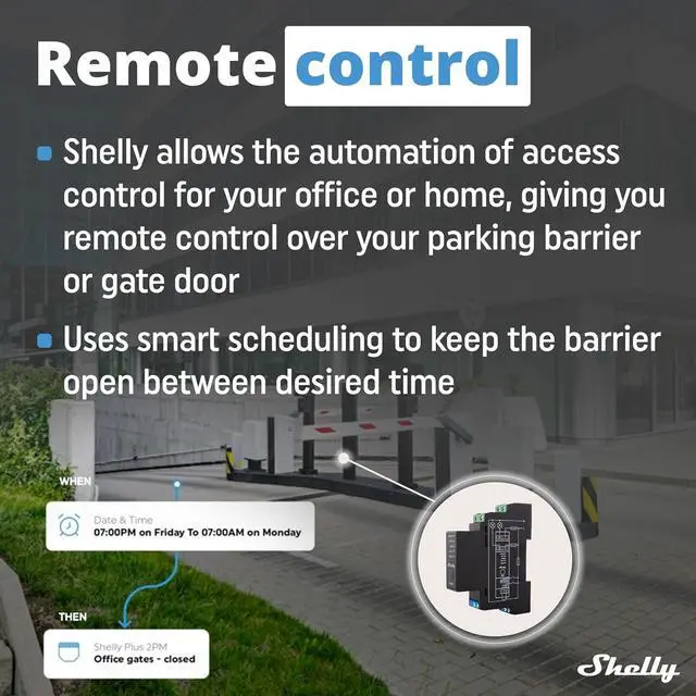 Alt view image 7 of 7 - Shelly Pro 2PM | Wi-Fi & LAN 2-Channel Smart Relay with Power Metering | Home Automation | Compatible with Alexa & Google Home | iOS Android App | Remote Appliances Control & Monitoring