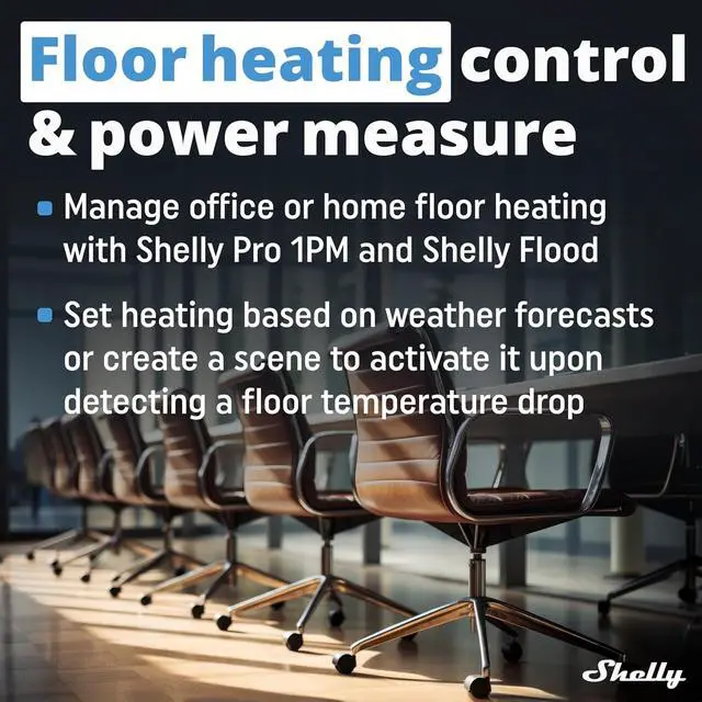Alt view image 6 of 7 - Shelly Pro 1PM | Wi-Fi & LAN, 1-Channel Smart Relay Switch with Power Metering | Home & Facility Automation | Compatible with Alexa & Google | iOS Android App | Remote Appliances Control