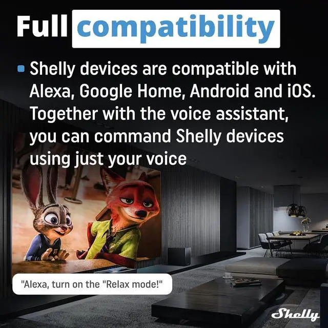 Alt view image 6 of 7 - Shelly Pro Dimmer 1PM | Wi-Fi & LAN 1-Channel Smart Dimmer with Power Metering | Home Automation | Bluetooth Gateway | DIN Rail | Compatible with Alexa & Google Home | Dimmable Lights