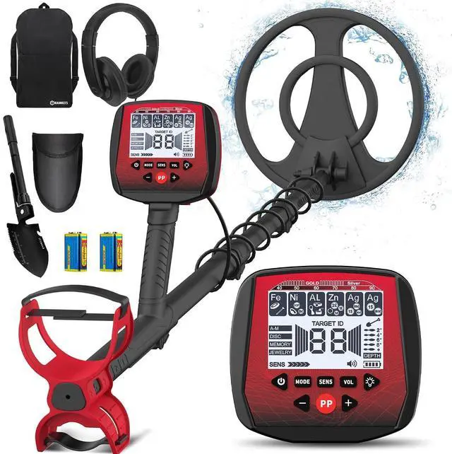 Main image of Professional Metal Detector, 2026 New Model, 5 High-Precision Detection Modes, IP68 Waterproof Search Coil, Color Display, Adjustable Sensitivity, Advanced DSP Chip