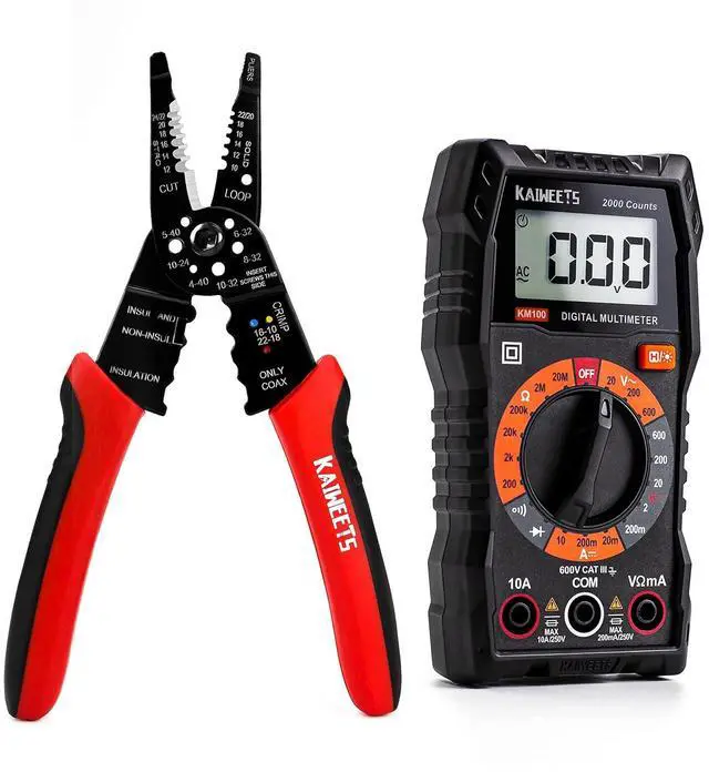 Main image of Digital Multimeter & Wire Stripper