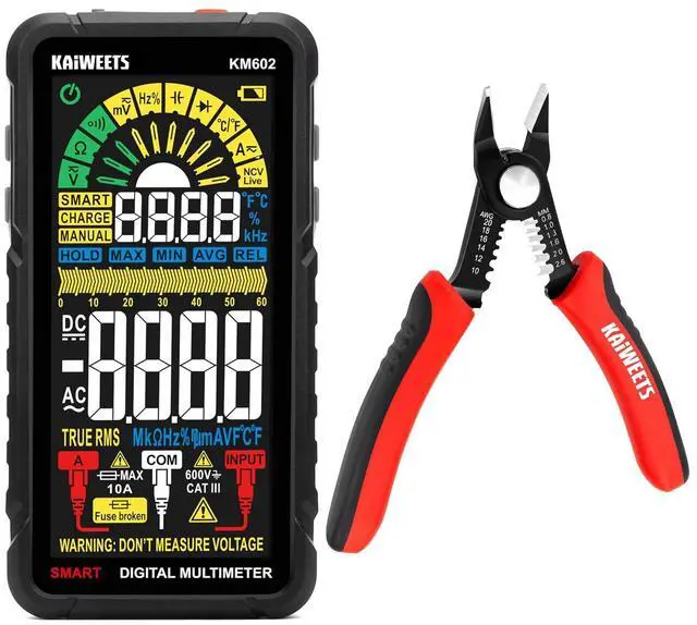 Main image of KM602 Smart Multimeter, KWS-102 Wire Cutter