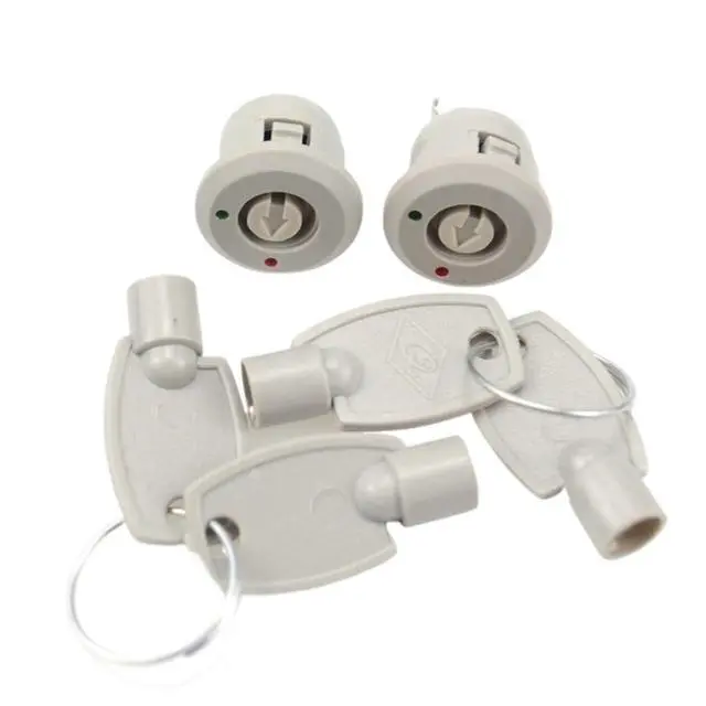 Alt view image 5 of 6 - 5PCS 12mm Plastic Key Switch