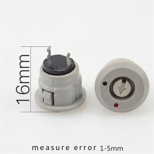 Alt view image 6 of 6 - 5PCS 12mm Plastic Key Switch