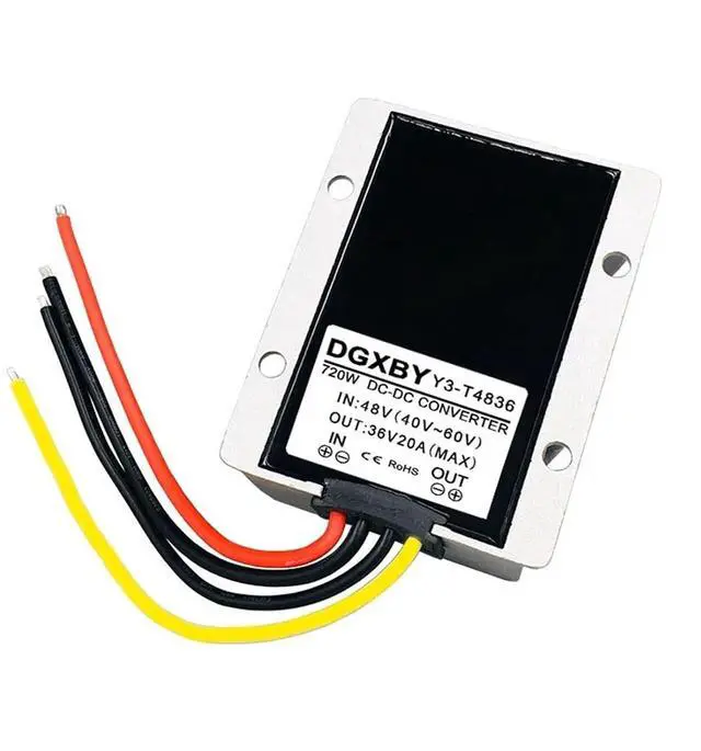 Main image of 48V to 36V 5A 8A 10A 15A 20A DC Step-Down Power Supply Module 40V~60V to 36V DC-DC Regulator Converter(48V to 36V 20A)