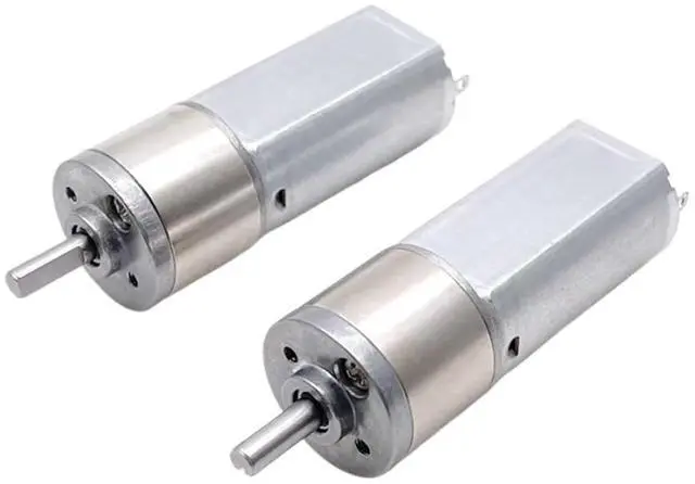 Main image of 1pcs Micro 16MM 16GA-050 Metal Gearbox Motor DC 6V 12V Slow Speed High Gear Motor12rpm-336rpm Electric Motor Reducer(67RPM,6V)