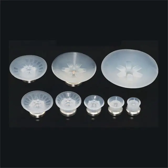 Alt view image 6 of 7 - 1Pcs Vacuum Air Sucker ZP-02/04/06/08UN/US ZP-06/08BN/BS ZP-6/8A ZP-10B White Black Pneumatic Vacuum Suction Cup(ZP25C,70R)