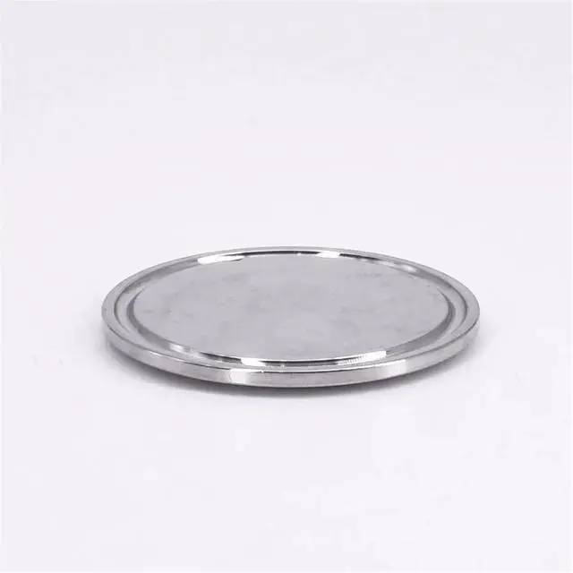 Alt view image 2 of 6 - 2" Tri Clamp SUS 304 Stainless Tri-Clamp TC Blind Cover End Cap Home Brew Wine Ferrule OD 64mm