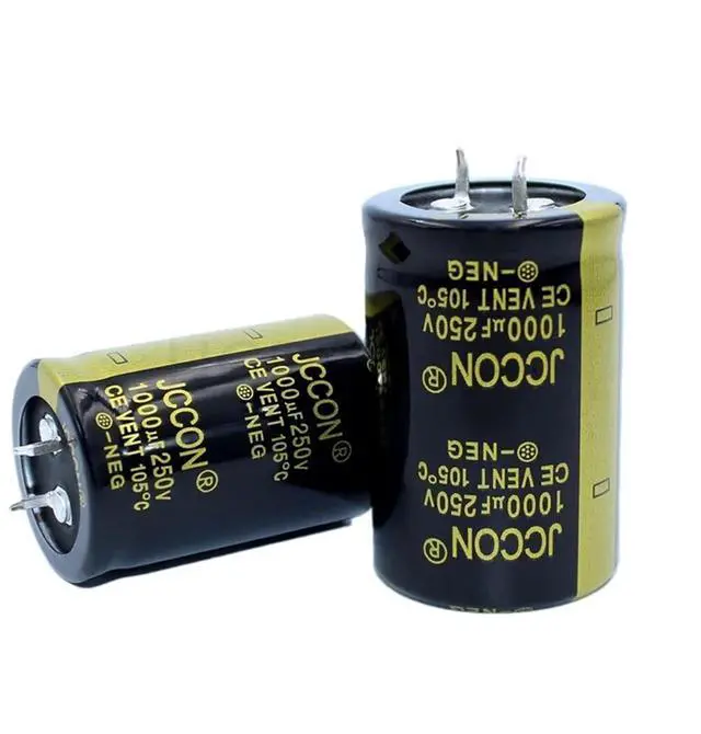 Main image of 1pcs/lot high Frequency Low impedance 250v1000UF Aluminum electrolytic Capacitor Size 30x45 35x40 1000UF(35x40)