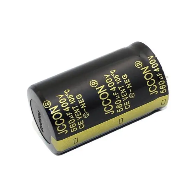 Alt view image 4 of 6 - 1Pcs Audio Electrolytic Capacitor 400V 100UF 150UF 220UF 330UF 470UF 560UF 680UF 820UF 1000UF for HiFi Amplifier Low(400V330UF 25x40)