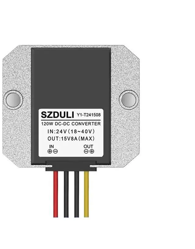 Main image of 24V to 15V 1A 3A 5A 8A 10A 15A 20A 30A 35A DC DC Converter Step-Down 18-40V to 15V Regulated Voltage(24V to 15V 8A)