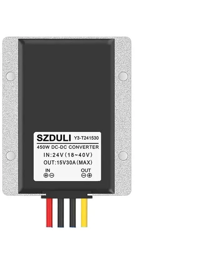 Main image of 24V to 15V 1A 3A 5A 8A 10A 15A 20A 30A 35A DC DC Converter Step-Down 18-40V to 15V Regulated Voltage(24V to 15V 30A)