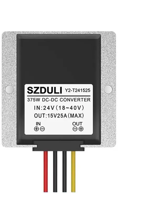 Main image of 24V to 15V 1A 3A 5A 8A 10A 15A 20A 30A 35A DC DC Converter Step-Down 18-40V to 15V Regulated Voltage(24V to 15V 25A)