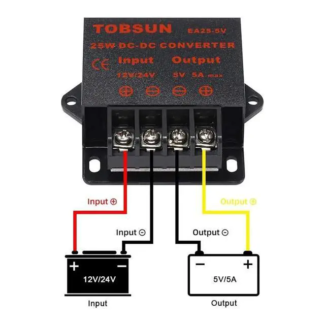 Alt view image 2 of 6 - DC Voltage Regulator DC 12V 24V to DC 5V 3A 5A 10A 15A Converter Step Down Reducer Power Converter Mini Module(5A)