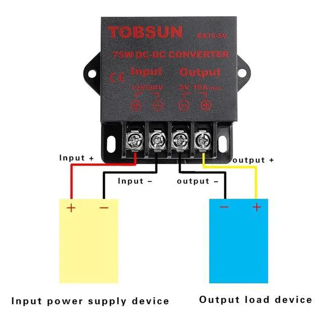 Alt view image 4 of 6 - DC Voltage Regulator DC 12V 24V to DC 5V 3A 5A 10A 15A Converter Step Down Reducer Power Converter Mini Module(5A)