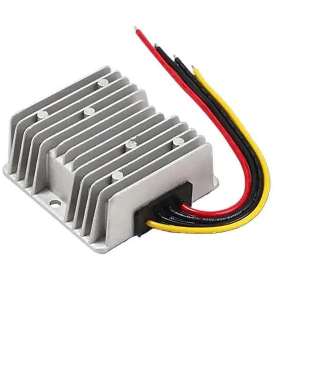 Alt view image 4 of 6 - DC 12 / 24V To DC 48V 6A 288W Voltage Converter Regulator DC/DC Boost Waterproof Easy Install